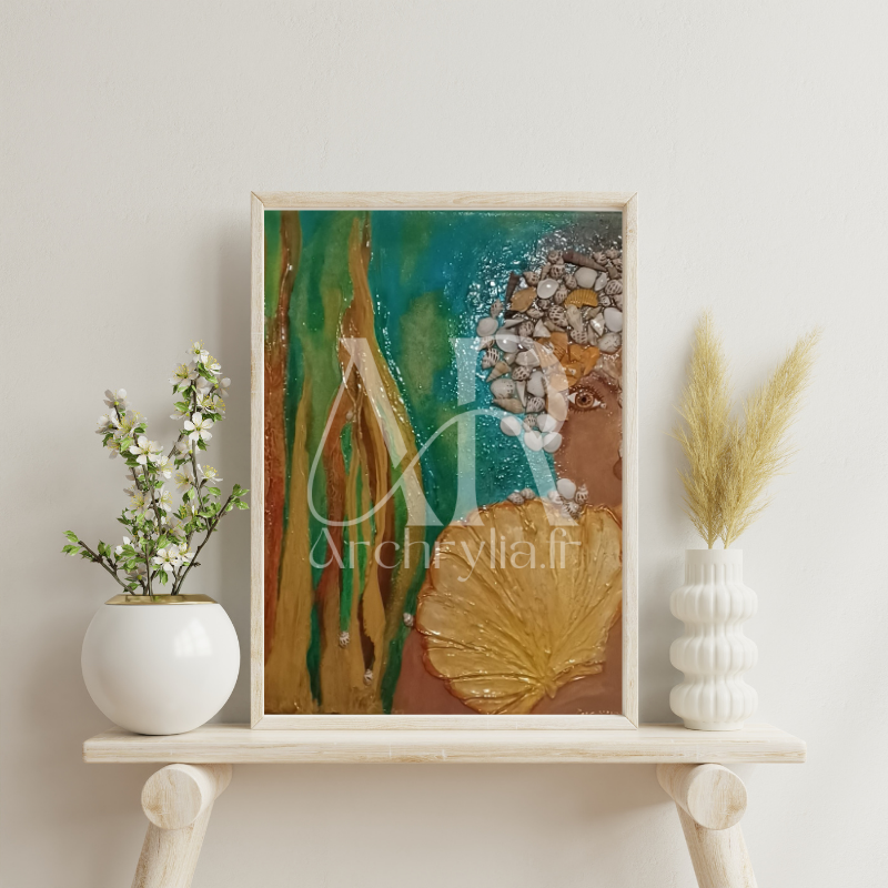 Tableau acrylique - Dame nature - Archrylia.fr